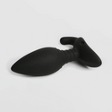 Lovense Hush 1.5" Bluetooth Vibrating Butt Plug - Small, Black