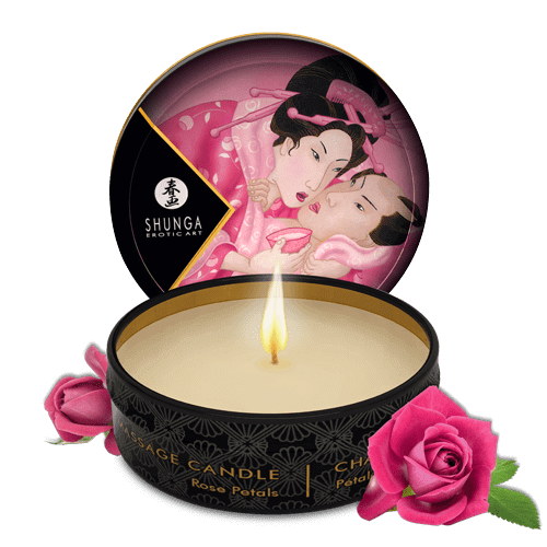 Shunga Mini Caress Candlelight Massage Candle - 30 ml / 1 oz.