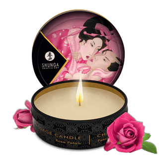 Shunga Mini Caress Candlelight Massage Candle - 30 ml / 1 oz.