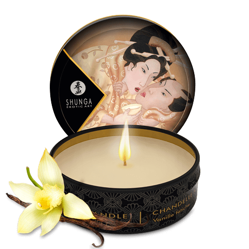 Shunga Mini Caress Candlelight Massage Candle - 30 ml / 1 oz.