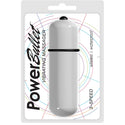 Power Bullet 3-Speed 6-inch Bullet Vibrator - White