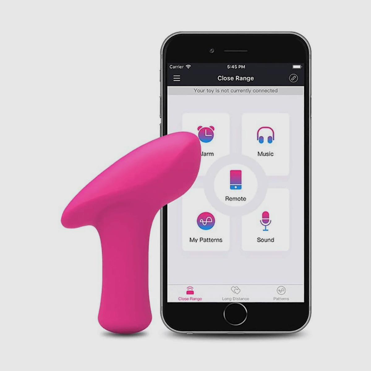 Lovense Ambi Bluetooth Bullet Vibrator - Pink