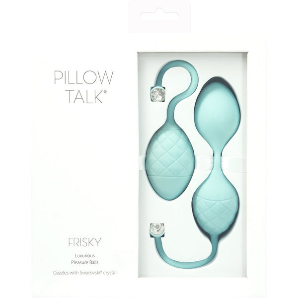 Pillow Talk Frisky - Kegel Balls - Teal