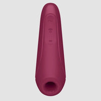 Satisfyer Curvy 1+ Air Pulse Stimulator - Rose Red