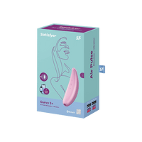 Satisfyer Curvy 3+ Air Pulse Stimulator - Pink