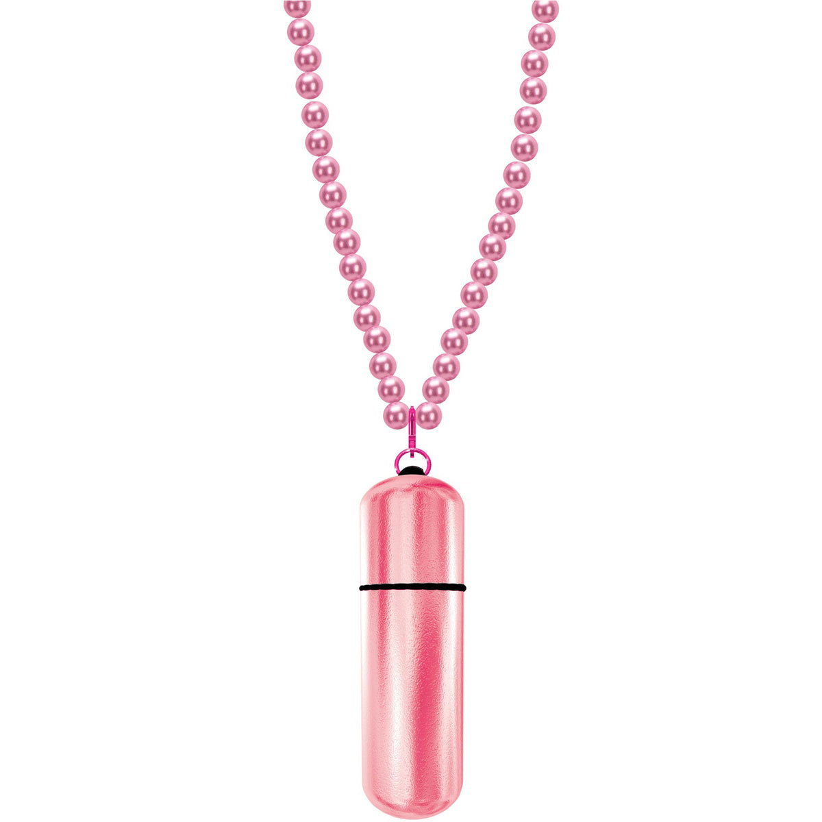 Power Bullet MiVibe Bullet Vibrator Necklace - Pink Power Bullet MiVibe Bullet Vibrator Necklace - Pink