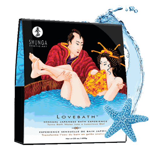 Shunga Lovebath Sensual Japanese Bath Experience - 650g / 23 oz.