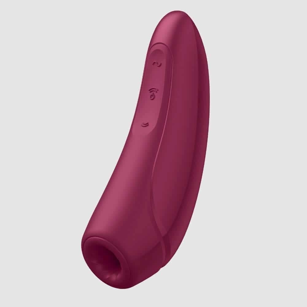 Satisfyer Curvy 1+ Air Pulse Stimulator - Rose Red