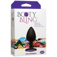 Booty Bling Plug - Purple, Small