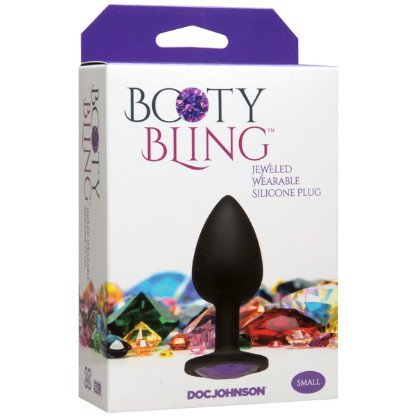 Booty Bling Plug - Purple, Small