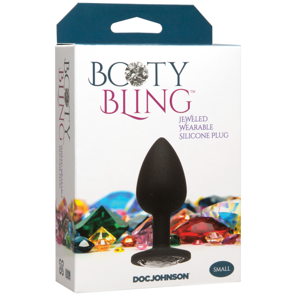 Booty Bling Plug - Silver, Small