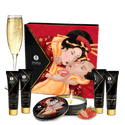 Shunga Luxury Gift Sets Geisha's Secrets - Sparkling strawberry wine