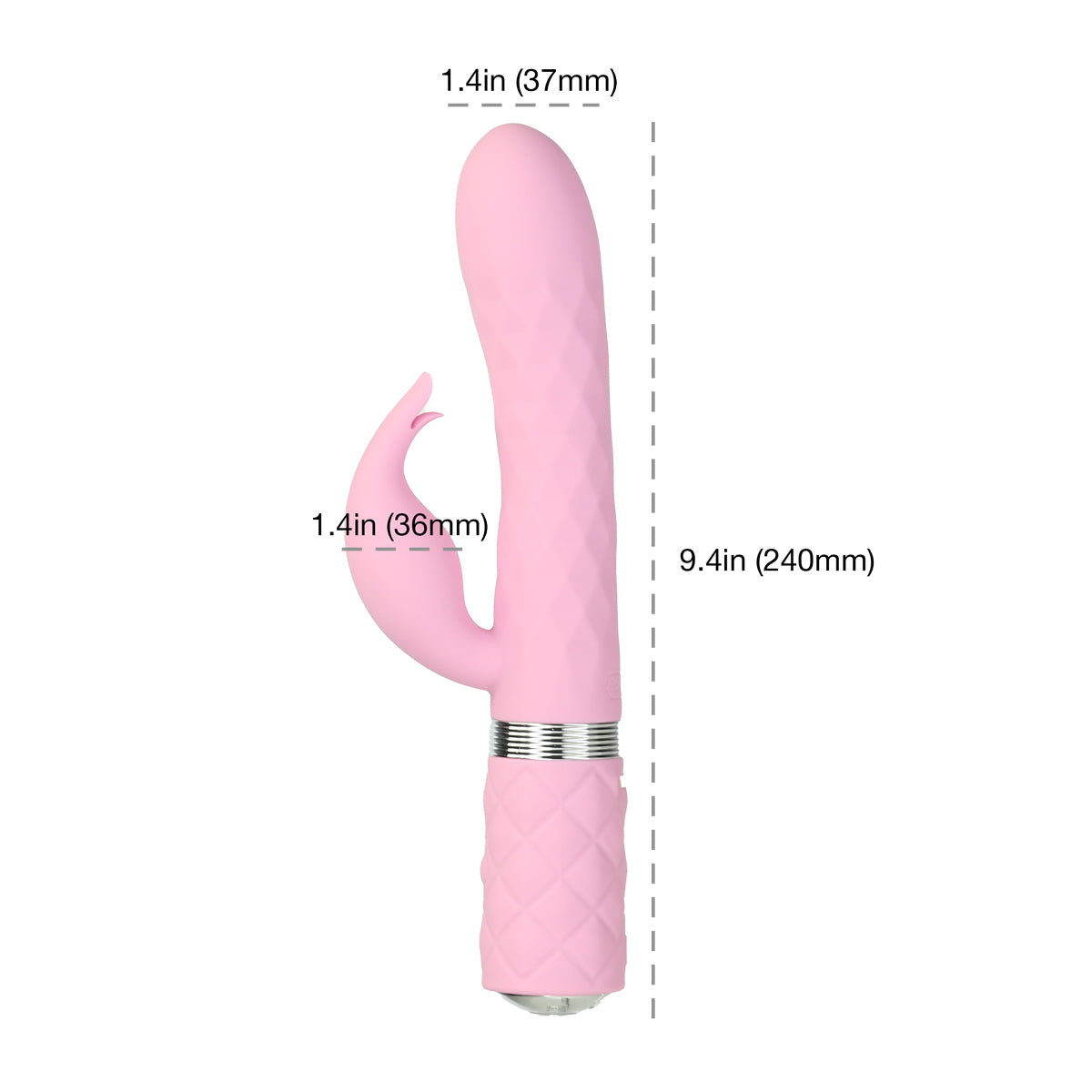 Pillow Talk Lively – Luxurious Dual-Motor Massager – Pink