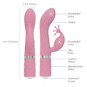 Pillow Talk Kinky - Dual Massager - Pink