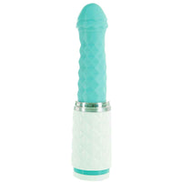 Pillow Talk Feisty - Thrusting Vibrator - Teal