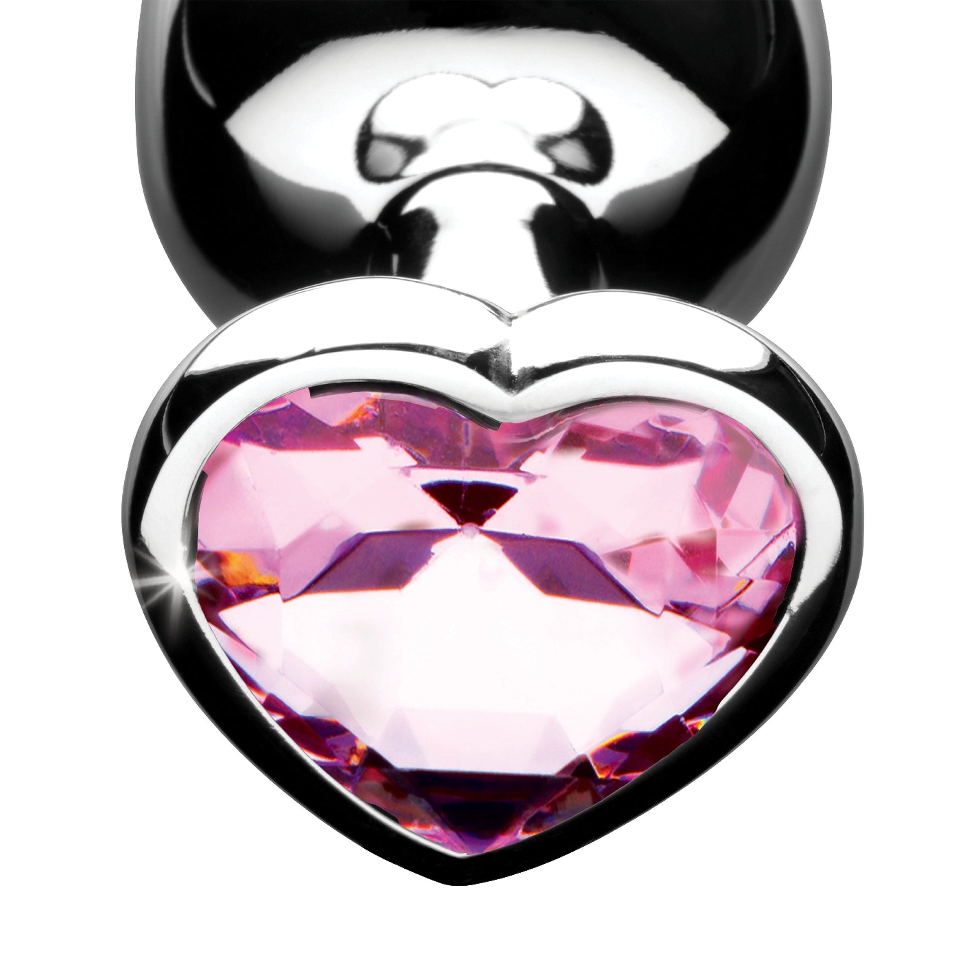 Pink Heart Gem Anal Plug Set