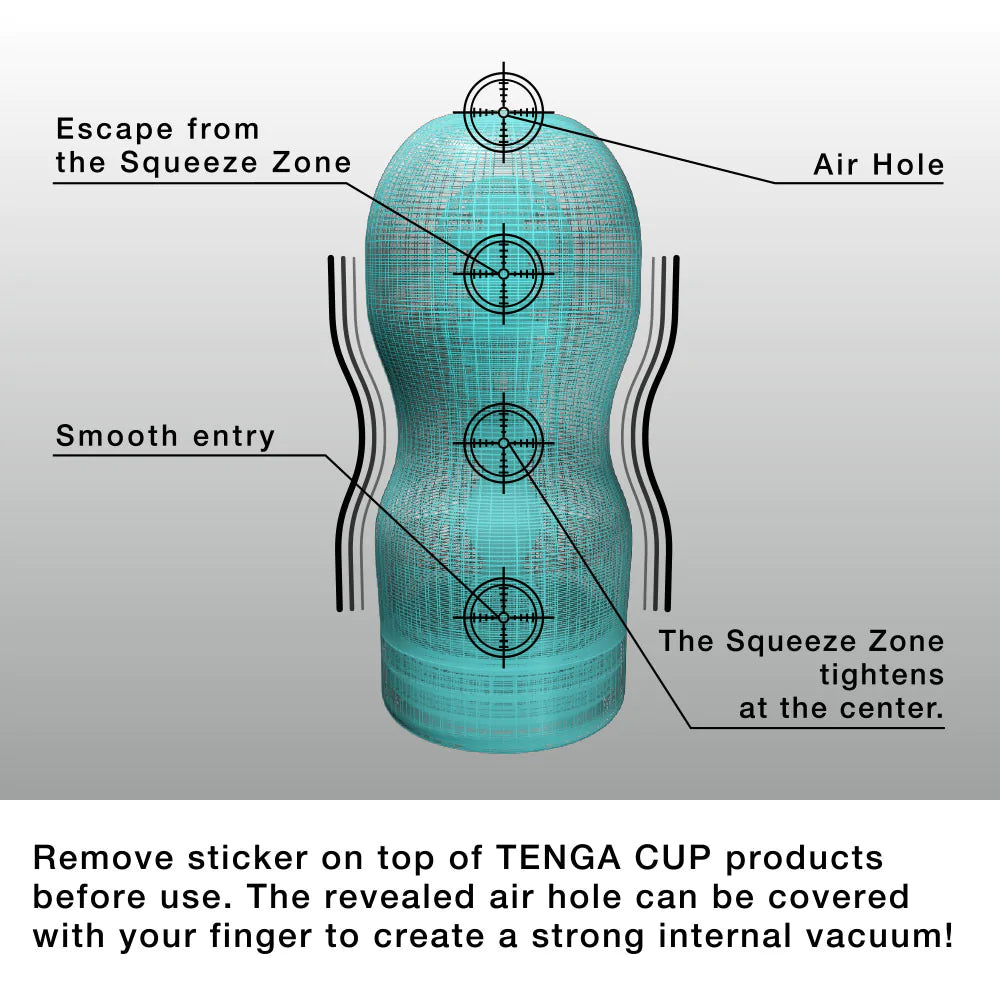 Tenga Original Vacuum Cup - Extra COOL Edition