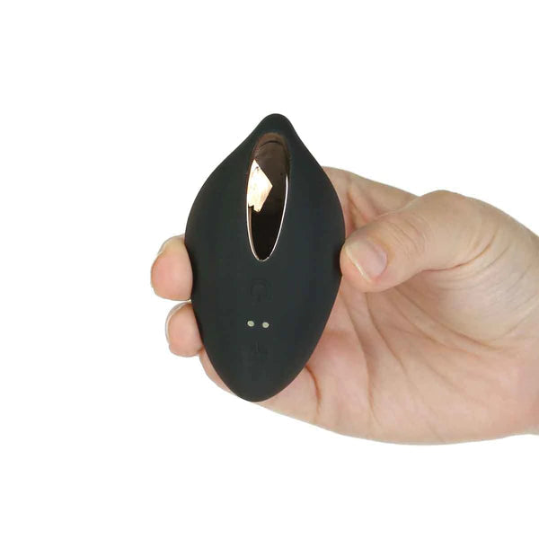 Pantyrebel Remote Control Vibrating Lace Thong - Black - One Size