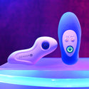 Silicone Rechargeable Beaded Pleasure Blue