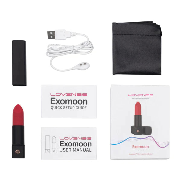 Lovense Exomoon Mini Lipstick Vibrator