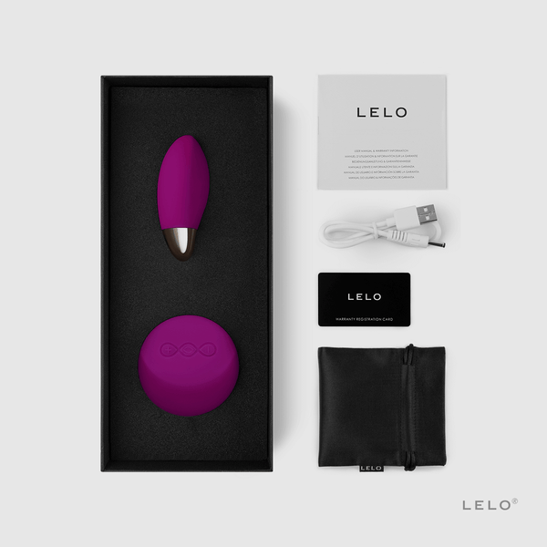 Lelo LYLA 2 Remote-Controlled Bullet Massager - Deep Rose