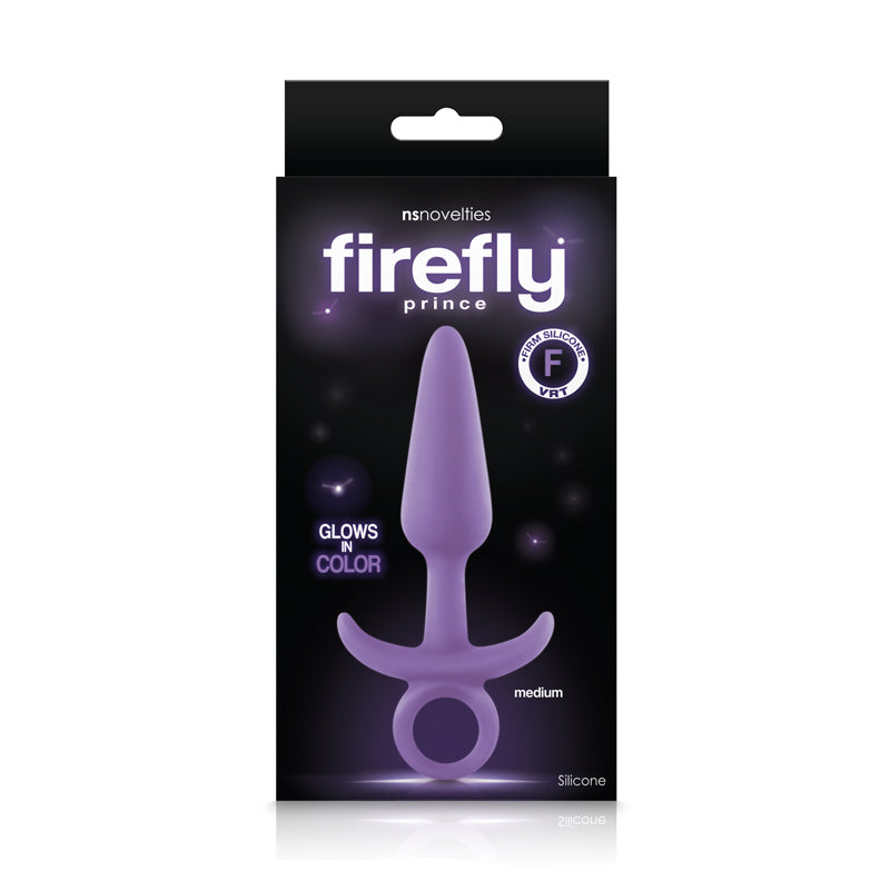 Firefly Prince Anal Plug - Medium, Purple