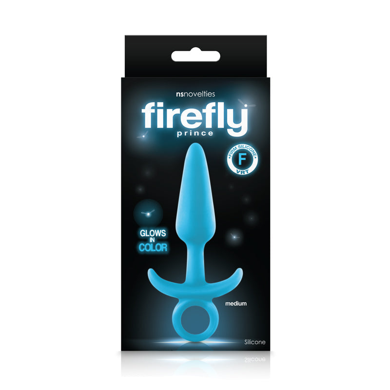 Firefly Prince Anal Plug - Medium, Blue