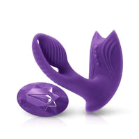 INYA Bump-N-Grind Remote Control Warming Vibrator - Purple