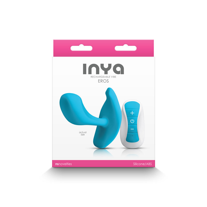 INYA Eros Rechargeable Vibe with Remote - Blue