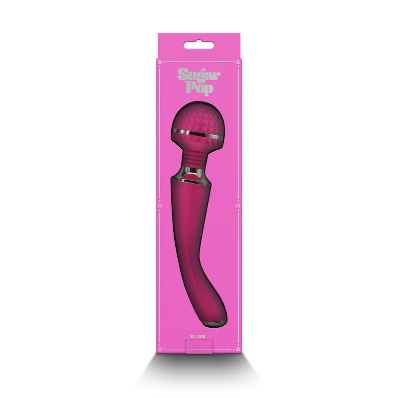 Sugar Pop Bliss Vibrating Wand - Pink