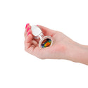 Crystal Desires Rainbow Gem Glass Plug - Small