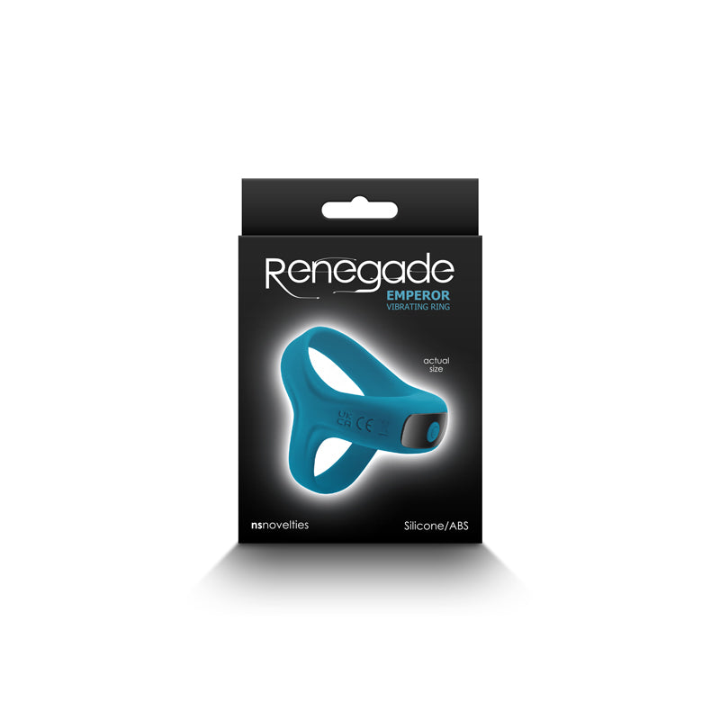 Renegade Emperor Vibrating Ring - Teal