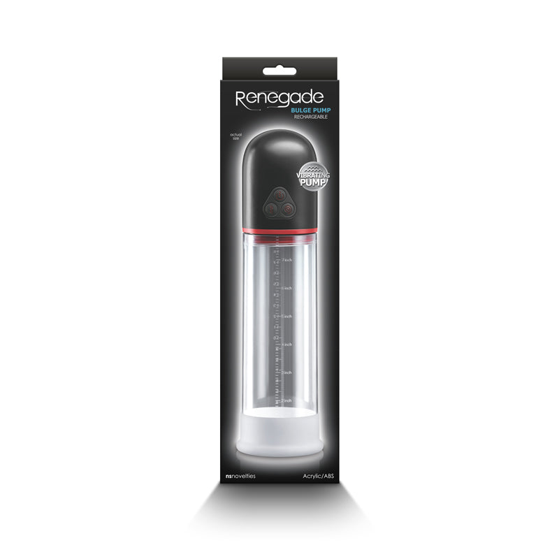 Renegade Bulge Suction Pump - Black