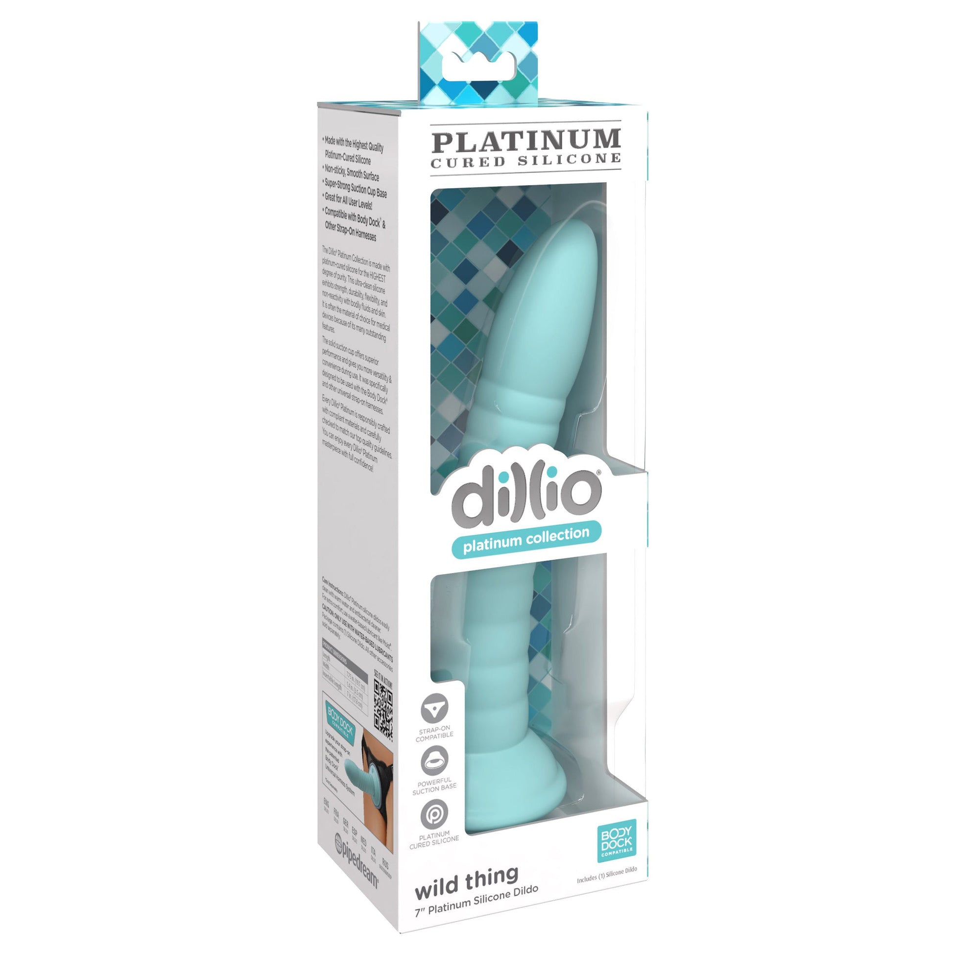 Dillio Platinum Wild Thing 7 inch Dildo