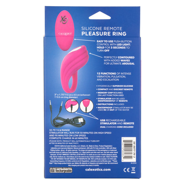 Silicone Remote Pleasure Ring