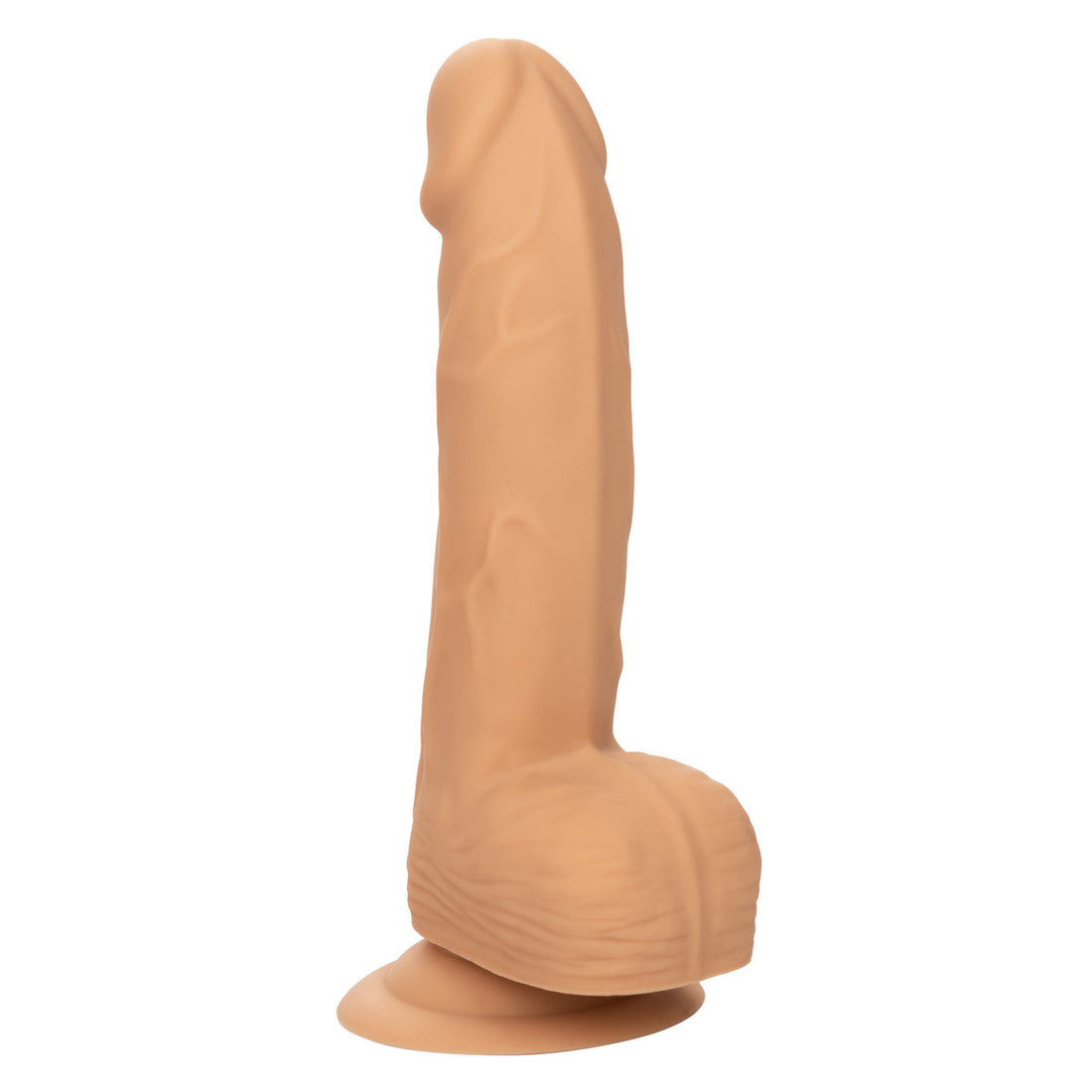 Silicone Studs Realistic Dildo - 6"/15.25 cm, Ivory