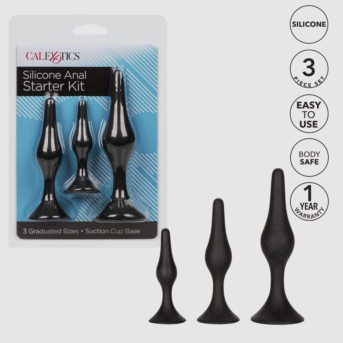 Silicone Anal Starter Kit