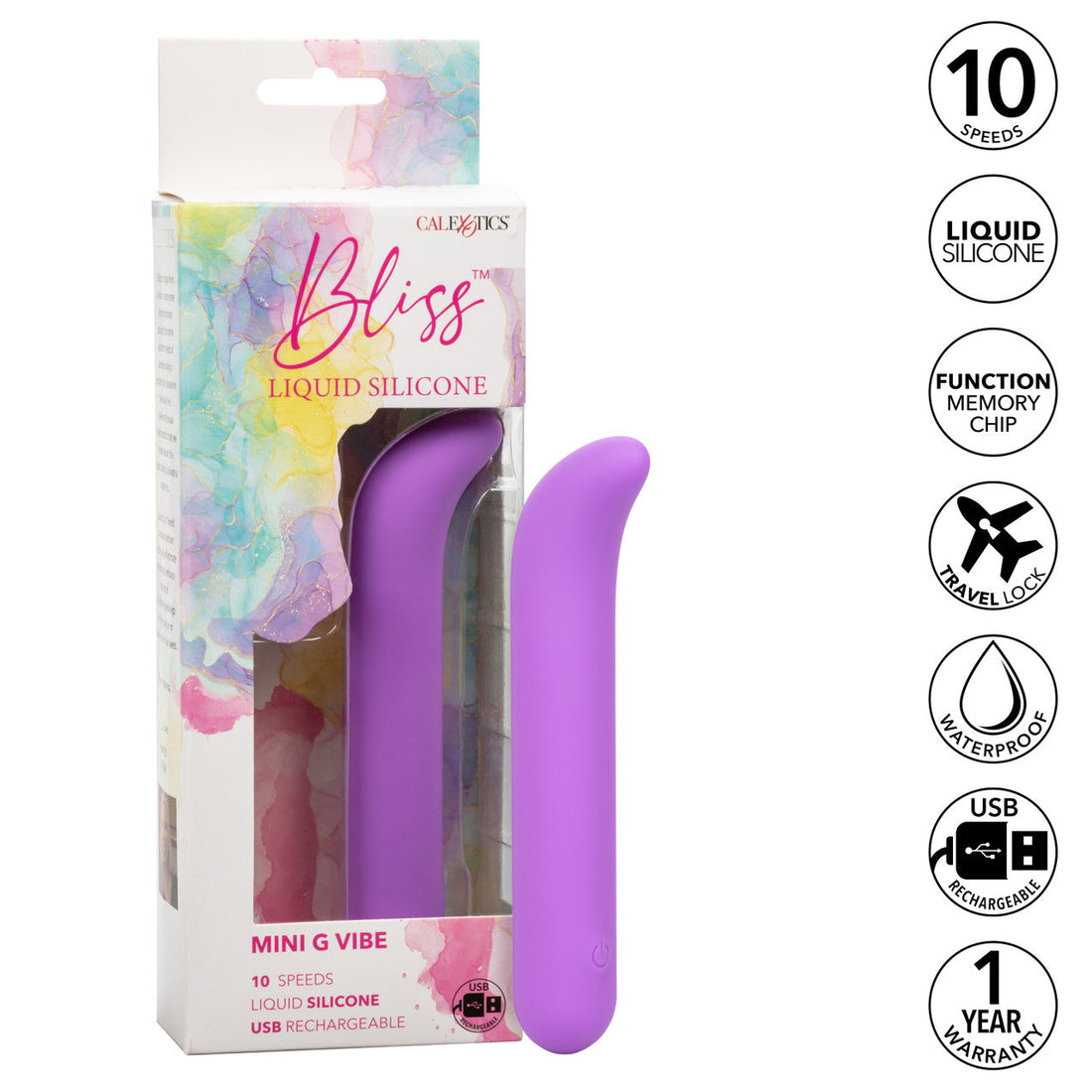 Bliss Liquid Silicone Mini G Vibe