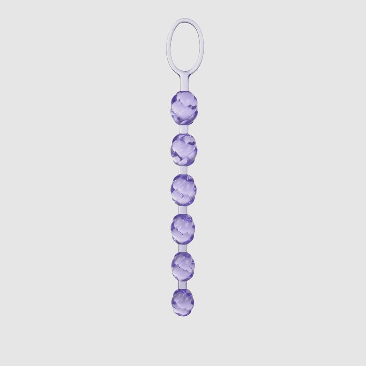 Swirl Pleasure Beads - Purple