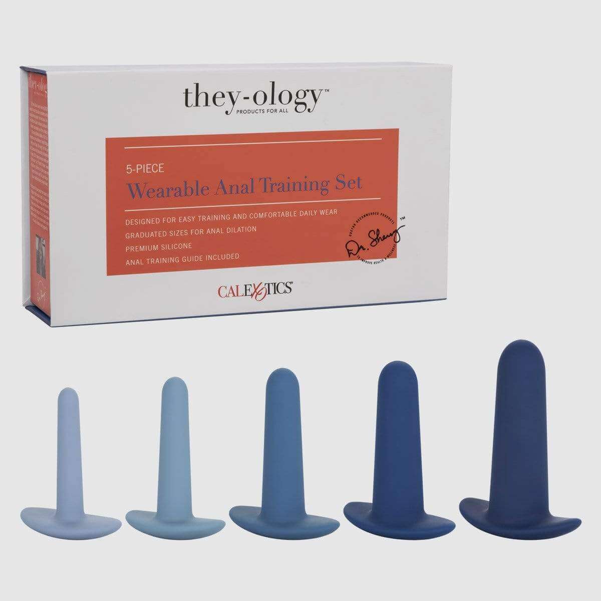 They-ology 5-Piece Wearable Anal Training Set