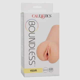 Boundless Vulva Pocket Pussy Stroker - Ivory