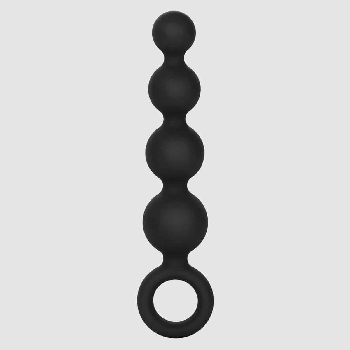 Silicone Booty Beads - Black