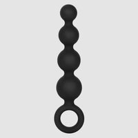 Silicone Booty Beads - Black