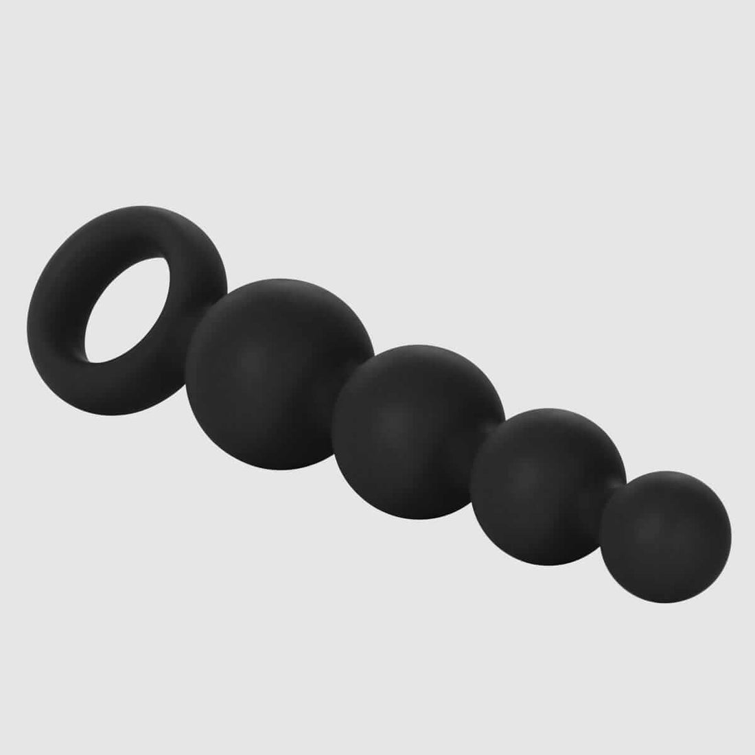 Silicone Booty Beads - Black