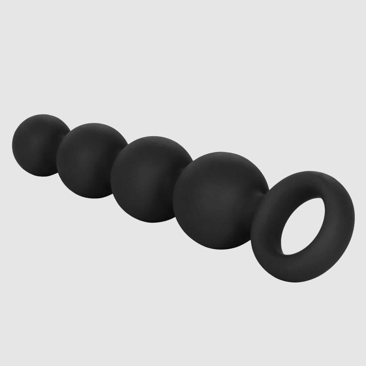 Silicone Booty Beads - Black