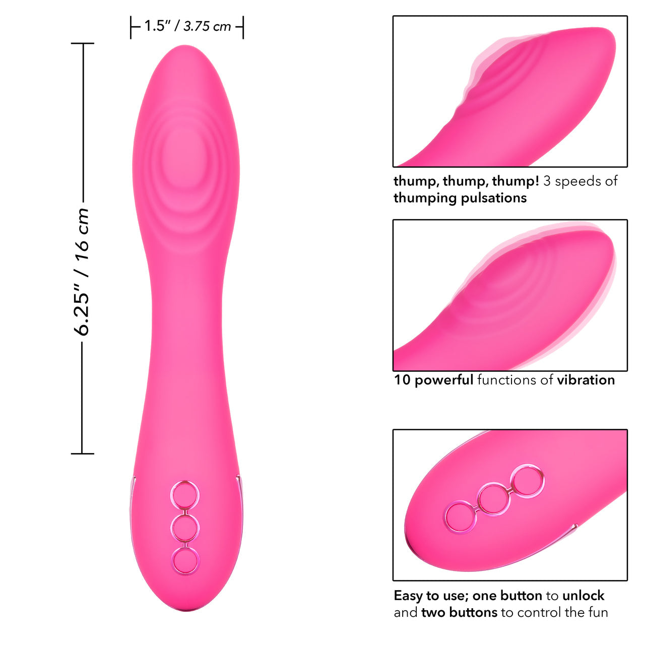 California Dreaming Surf City Centerfold Vibrator