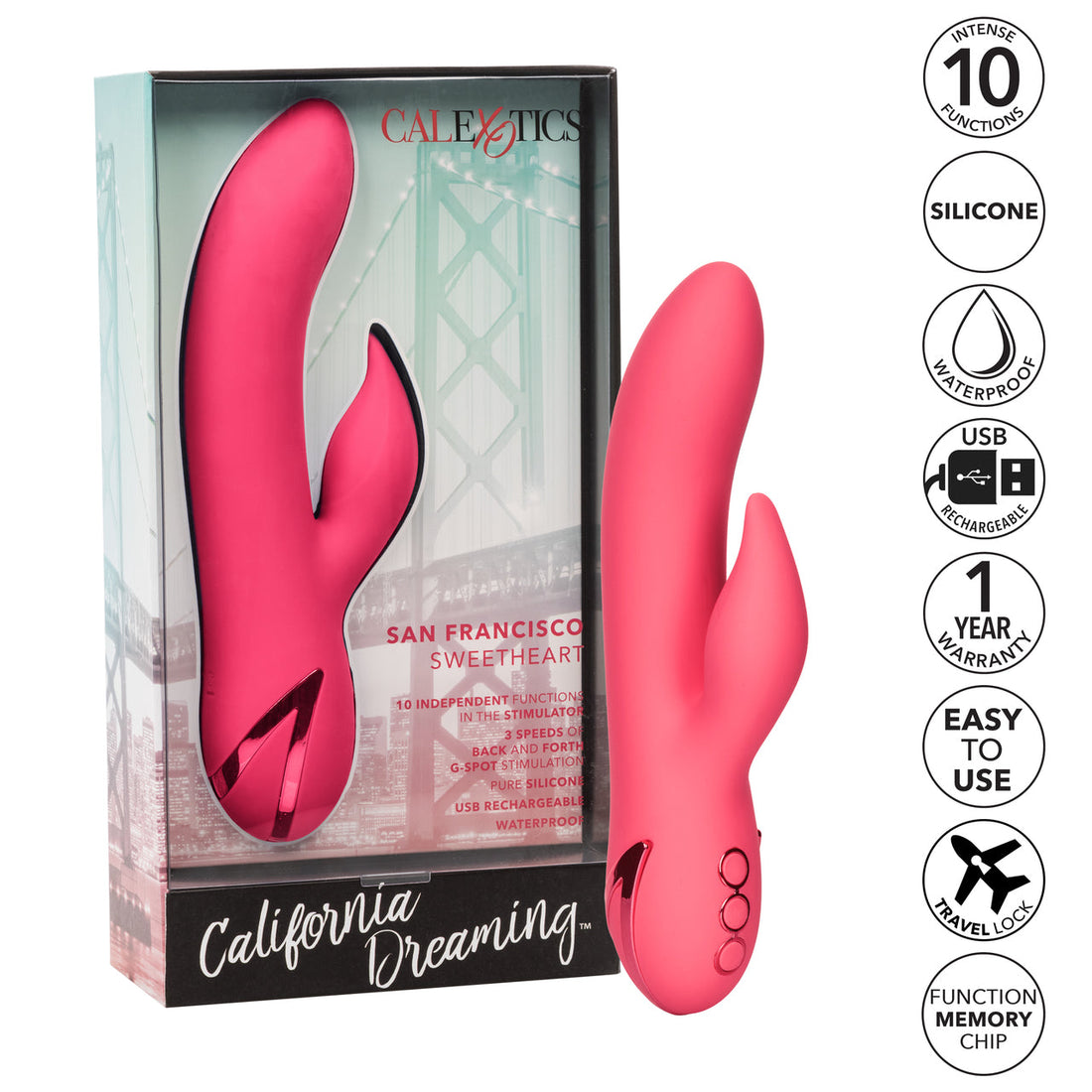 California Dreaming San Francisco Sweetheart Vibrator