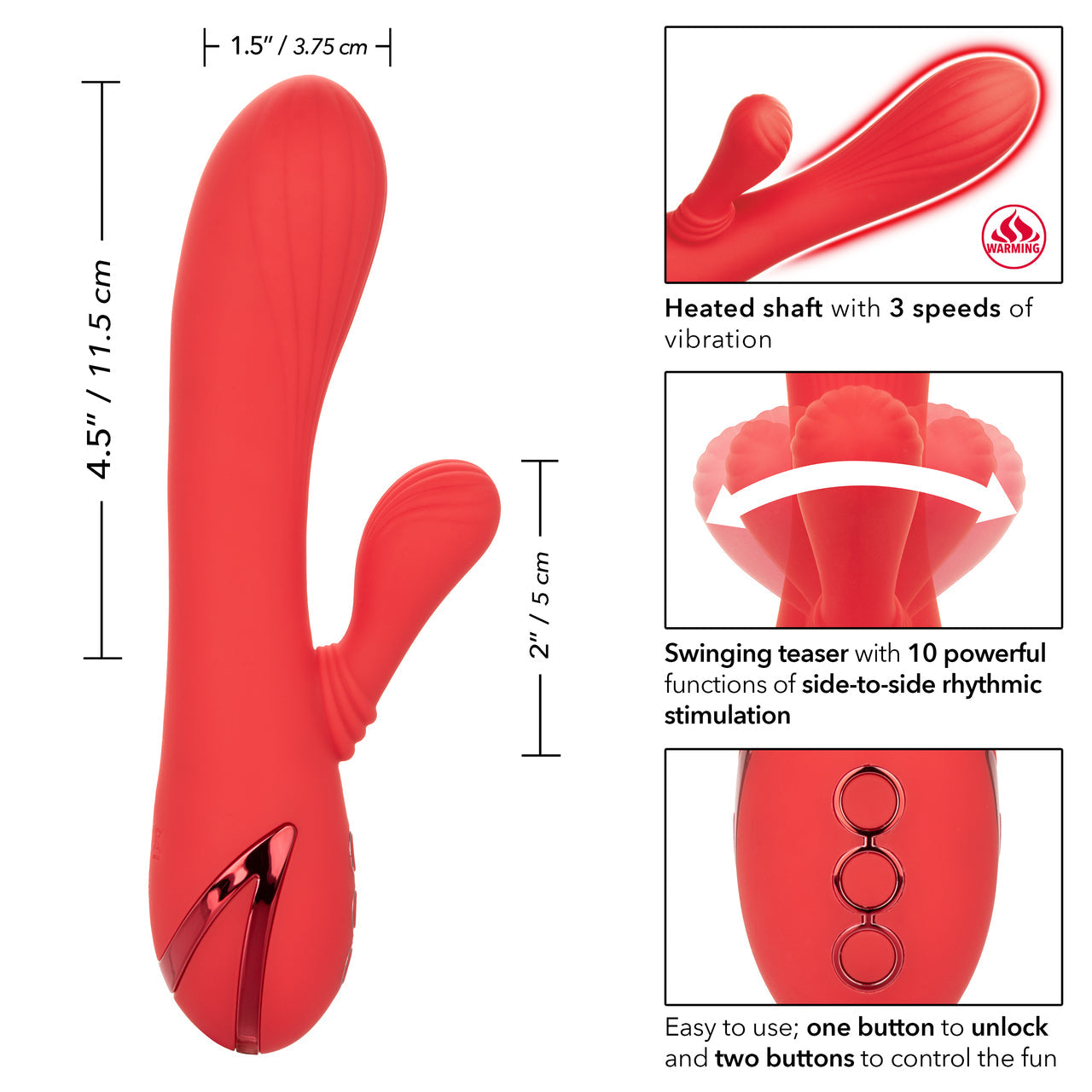 California Dreaming Palisades Passion Rabbit Vibrator