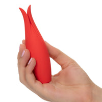 Red Hot Fury Silicone Rechargeable Clitoral Vibrator