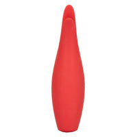 Red Hot Sizzle Silicone Rechargeable Clitoral Vibrator